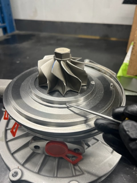 turbo vane ring removed